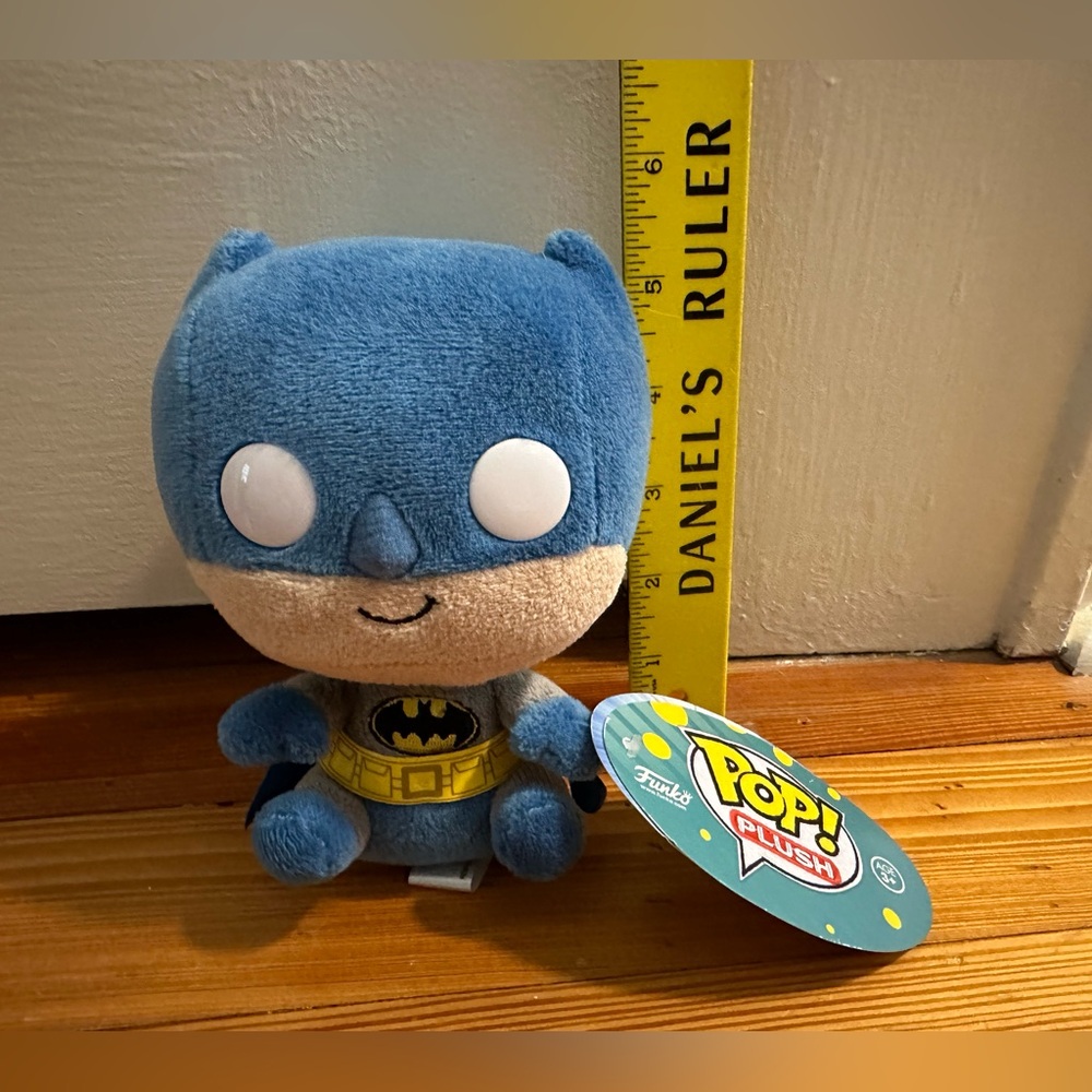 Batman Funko Pop Plush & FREE vs Batman Lego cup